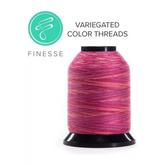 Finesse Quilting Thread - Variegated 1500yds/1371m Polyester 50wt/3ply